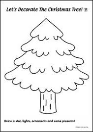 Let S Decorate The Christmas Tree Worksheet Holiday Crafts For Kids Christmas School Cute Christmas Tree