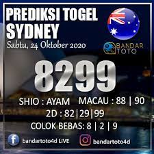 Prediksi Togel Sydney 24 Oktober 2020 Sydney Buku Moto