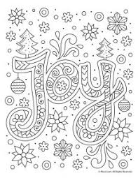 Please do not resell the digital files or paper copies, or post uncolored coloring pages on the web. Beautiful Printable Christmas Adult Coloring Pages Woo Jr Kids Activities