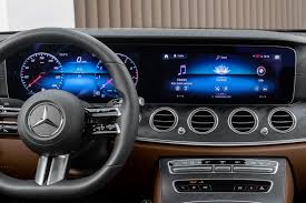 Interior Of The Future Mercedes Benz E Class Coupe And Cabriolet Shown Ahead Of Official Reveal