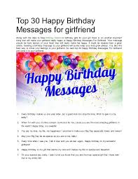 Happy birthday best wishes on your birthday. Top 30 Happy Birthday Messages For Girlfriend With Florist Saigon