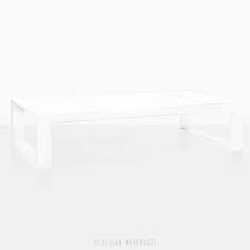Why modern outdoor coffee tables are fantastic an outdoor coffee table introduces an element of sophistication to the space it occupies while also adding convenience through its functionality. Mykonos Aluminium Coffee Table White With Lift Design Warehouse