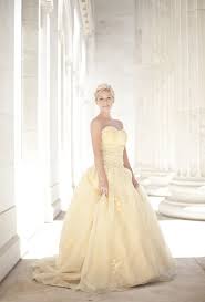 Butter Cream Yellow Wedding Gown Cream Wedding Dresses Yellow Wedding Dress Wedding Gowns