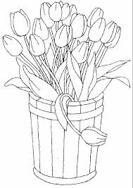 Tulips Coloring Page 25 Coloring Pages Http Designkids Info Tulips Coloring Page 25 Coloring Pages Html Flower Coloring Pages Tulip Colors Coloring Pages