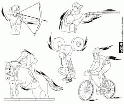 Resultados, clasificaciones y marcadores de los juegos olímpicos de tokio 2020 de todos los deportes olímpicos, jornada a jornada: Juegos De Deportes Olimpicos Varios Para Colorear Imprimir Y Pintar
