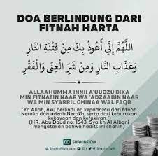 Doa Berlindung Dari Fitnah Harta Kutipan Quran Kutipan Doa Kutipan Pelajaran Hidup