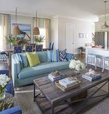 Beach House On A Budget Affordable Style Has Never Looked Better Coastal Living Rooms Turquoise Living Room Decor Summer Living Room