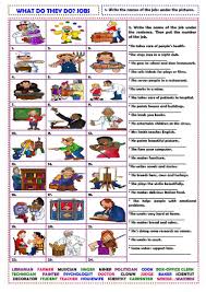 What Do They Do Jobs English Esl Worksheets For Distance Learning And Physical Classrooms In 2021 Nouns And Verbs Worksheets English Lessons 1st Grade Worksheets