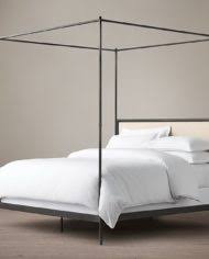 A bed is one of the most essential furniture in our house since here is where we rest after a long and tiring day. Restoration Hardware 19th C French Iron Canopy California King Bed Original Price 2 295 00 Design Plus Gallery