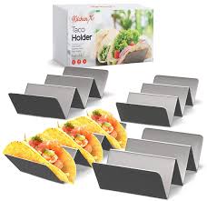 We did not find results for: Stainless Steel Taco Holder Set Of 4 4 Rack Taco Rack Holds Three Tacos Taco Holders For Baking Grilling Hard Or Soft Shells Taco Stand Serveware Kitchen Dining Fcteutonia05 De