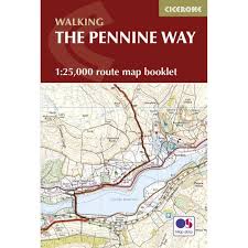 pennine way map booklet 1 25k os route mapping