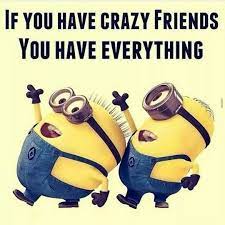 See more ideas about quotes, funny quotes, friends quotes. Crazy Friends And Minions That S Everything Csalcido13 Lwemhoner Lauraanne4 Minions Minions Funny Minions Humor