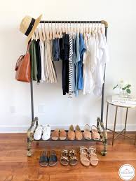 Feb 22, 2018 · this will stabilize the clothes rack and you'll still have plenty of hanging room on the ends and in the middle. My 29 Piece Summer 2021 Capsule Wardrobe Classy Yet Trendy