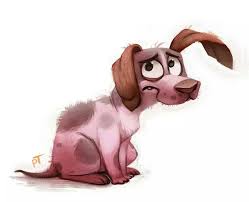 Courage The Cowardly Dog Cute Art Art Dog Illustration