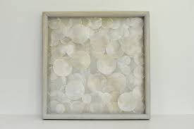 Capiz Shell Statement Art By Thepaintedoliveshop On Etsy Shell Art Capiz Shell Statement Art