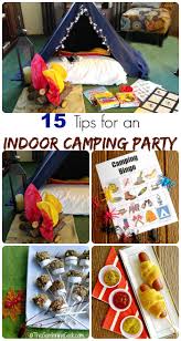 Perfect for different skill levels. Indoor Camping Party Tips And Activitites For Cooped Up Kids Printables