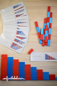 Livrets Et Supports Pour Jouer Avec Ses Barres Rouge Et Bleu Montessori Enfant Bebe Loisir Montessori Mathematiques Montessori Maternelle