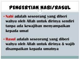 Sebagaimana firman allah dalam surah an nisa ayat 164. Perbedaan Nabi Dan Rasul Terletak Pada Kata Mutiara