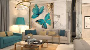 This diy 3d butterfly wall decoration project originally posted on the creative muster. Butterfly Room On Behance