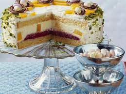 Pfirsich Melba Torte Zu Ostern Rezept Torten Zu Ostern Pfirsich Melba Kuchen Mit Pfirsich