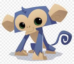 Draw an ellipse and three circles. Cute Cartoon Monkey Png Pic Animal Jam Animals Monkey Transparent Png 1310x1070 561471 Pngfind