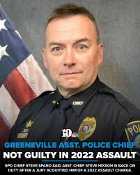 WBIR Channel 10 على X: "Not Guilty || Greeneville Police Department Chief Steve  Spano said the city's assistant police chief is back