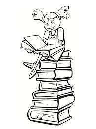 Resultat De Recherche D Images Pour Dessin Pile De Livres Coloriage Ecole Coloriage Livre Coloriage