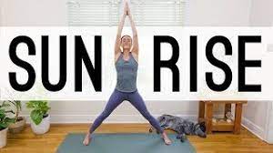 Not all morning yoga has to be sun salutations, however. Sunrise Yoga 15 Min Morning Yoga Practice Yoga With Adriene Youtube
