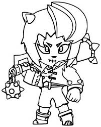 Coloring Page Brawl O Ween Zombibi 5