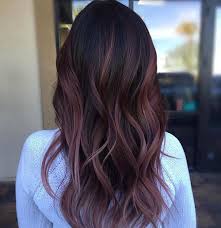 Ombré hair starts off dark and transitions to a lighter shade at the ends. 25 Balayage Hair Colors Blonde Brown Caramel Highlights 2021
