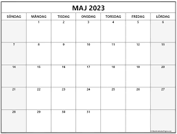 Kalender för juni 2021 skriva ut gratis. Maj 2023 Kalender Svenska Kalender Maj