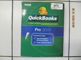 Intuit Canada Quick Books Pro 2007 Number One Small Business Accounting Software Le Small Business Accounting Software Small Business Accounting Quickbooks