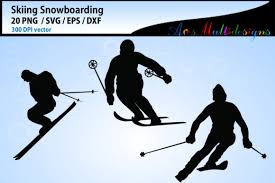 Find & download free graphic resources for skiing silhouette. Skiing Silhouette Vector Graphic By Arcs Multidesigns Creative Fabrica