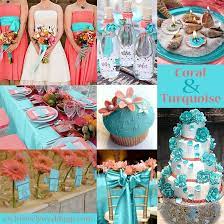 Turquoise Wedding Color Seven Perfect Combinations Exclusively Weddings Coral Wedding Colors Turquoise Wedding Wedding Colors