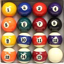 A smaller 2 inch set which is ideal for playing on smaller english tables, and larger 2 1/16 inch. Colored Snooker Ball At Rs 1200 Set Snooker Balls Id 20348373588