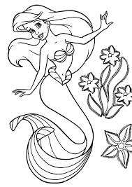 Download and print these images of sleeping beauty coloring pages for free. Little Mermaid Free Printable Mermaid Coloring Pages Novocom Top