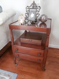 Willett Furniture My Cherry Endtable Found Through Craigslist With Willett Walnut Poker Case From Ebay Maple Furniture Furniture Bears Furniture