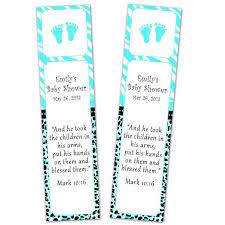 Footprints Bookmark Baby Shower Favors Baby Boy Shower Etsy Baby Shower Favors Baby Boy Shower Favors Baby Shower