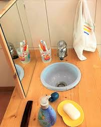 Montessori Badezimmer Fur Kinder Ikea Hacks Limmaland Blog Kinderspiegel Kinder Badezimmer Ikea Hacks