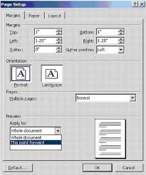 Change Margins In Word When You Need To Move Things Over Words Microsoft Word 2010 Page Setup