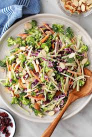 In a small bowl, whisk together vinegar, oil, and sugar. Broccoli Slaw Recipe Love And Lemons