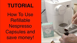 The pressogno capsules espresso medium (available at spar and volg), the espresso capsules. Tutorial How To Use Refillable Nespresso Capsules Pods Youtube