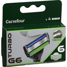 Notre collection rasoir electrique de 2021 est en solde. Carrefour Lames De Rasoir Turbo G6 La Boite De 4 Inci Beauty