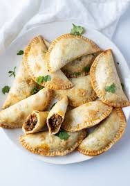 Spray the empanadas with oil on both sides and transfer one layer of empanadas to the air fryer basket. Air Fryer Empanadas With Ground Beef Easy Healthy Recipes