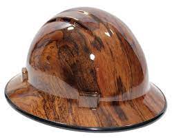 Marble Wood Hard Hat Custom Hard Hats Marble Wood Hard Hats