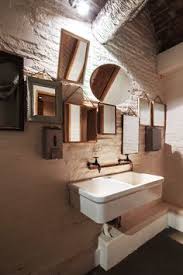 Use fun lighting in modern bathroom and bar design. 14 Toilets Bars Ideas Restaurant Bathroom Restroom Design Design