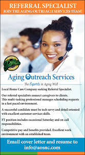 (registered nurse), you should always include a cover letter aimed at getting you considered for the position over any of the other qualified applicants looking for the same job. Referral Specialist Aging Outreach Services Southern Pines Nc