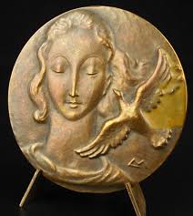 MEDAL ALLEGORIE DE La Poetry Quote Of Paul Valery Poetry Medal $134.16