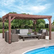 A modern pergola in the country. Wooden Swing Sets Playhouses Playsets Backyard Discovery