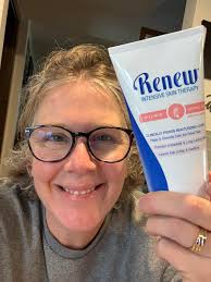 This Renew lotion arrived this week. It's scented with rose oil. It's been  sitting